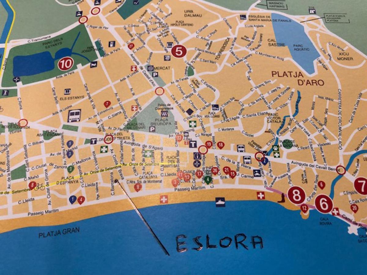 Villa Eslora - Playa De Aro à Castell-Castell-Platja d'Aro Extérieur photo